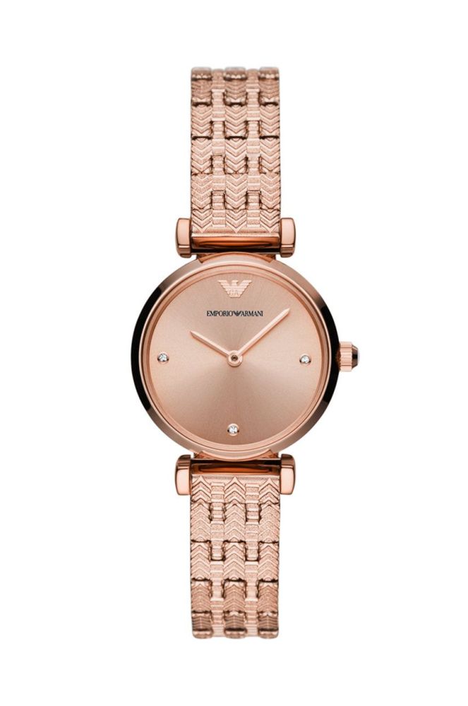 Emporio Armani - Годинник AR11342 колір рожевий