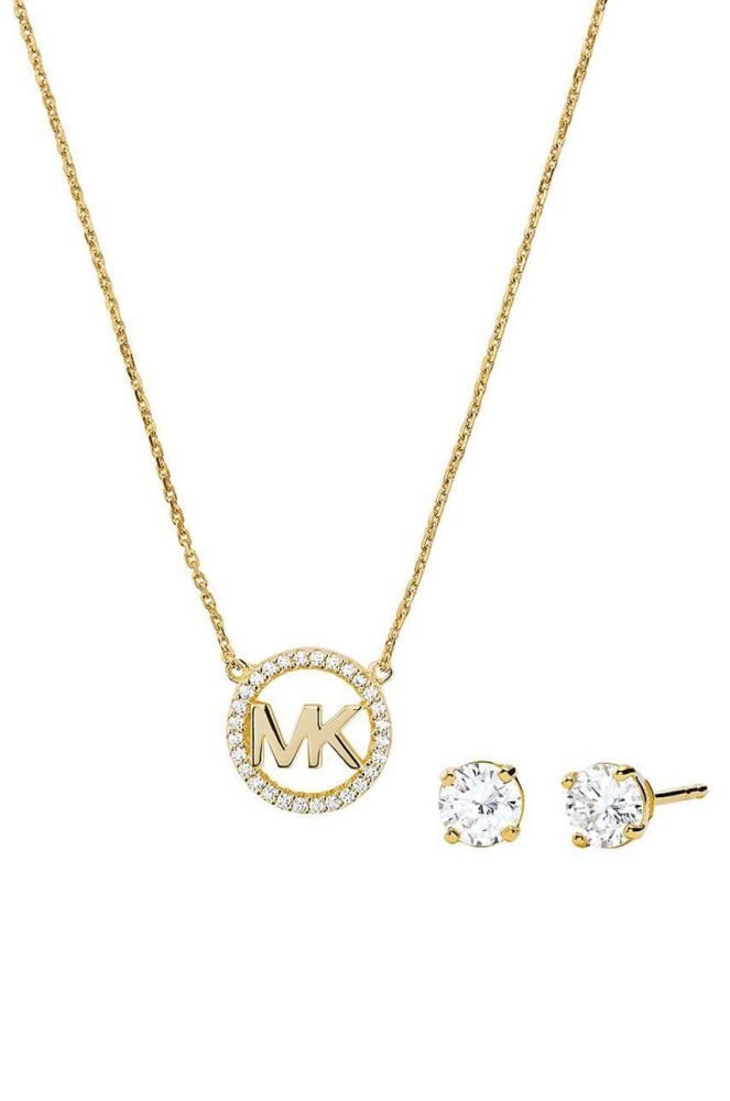 Кольє і сережки Michael Kors колір золотий (2921412)