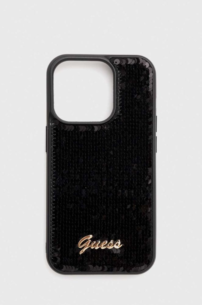 Чохол на телефон Guess iPhone 15 Pro 6.1 колір чорний (3646284)