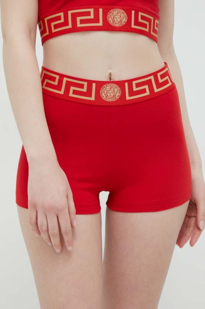 Шорти Versace Колір червоний колір червоний