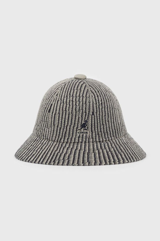 Капелюх з домішкою вовни Kangol колір сірий (2638185)