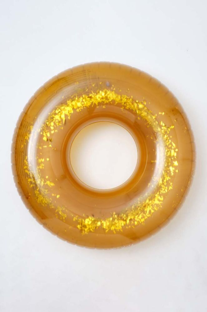 Коло для плавання SunnyLife Disco Gold колір жовтий