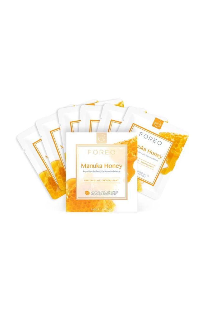 Активована освітлювальна маска ufo FOREO Manuka Honey 6-pack колір барвистий