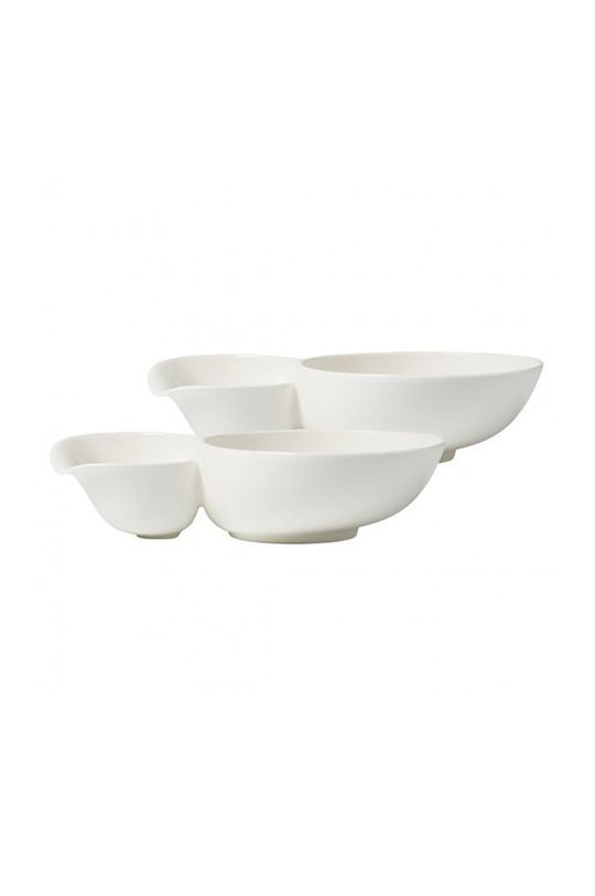 Villeroy & Boch подвійна миска Soup Passion колір білий