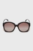 Сонцезахисні окуляри Alexander McQueen жіночі колір коричневий (2476026)