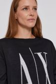 Светр Armani Exchange жіночий колір чорний легкий
