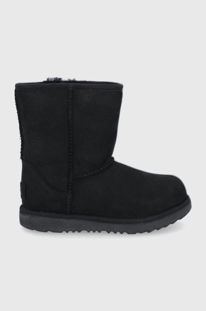 Дитячі замшеві чоботи UGG колір чорний (1847636)