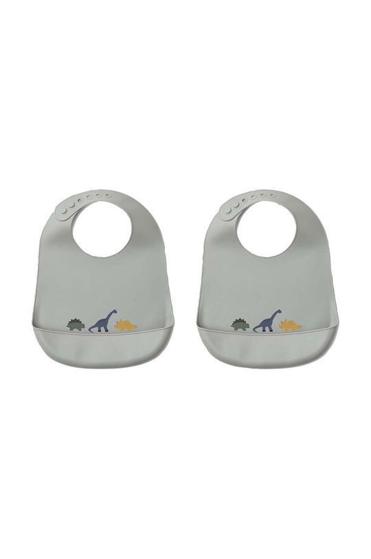 Дитячий слюнявчик Liewood Tilda 2-pack колір блакитний (3680581)