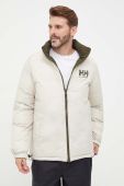 Двостороння куртка Helly Hansen чоловіча колір зелений зимова (3456486)