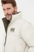 Двостороння куртка Helly Hansen чоловіча колір зелений зимова (3456486)