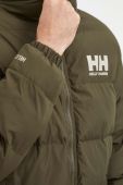 Двостороння куртка Helly Hansen чоловіча колір зелений зимова (3456486)