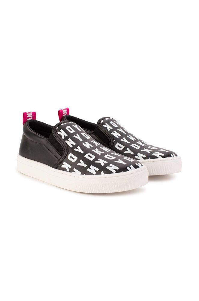 Дитячі кеди Dkny колір чорний (2560800)