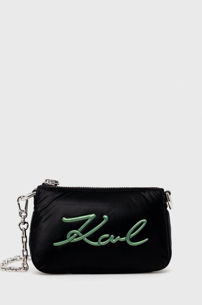 Сумочка Karl Lagerfeld колір чорний (2670309)