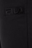Спортивні штани Fila чоловічі колір чорний з аплікацією (2604741)