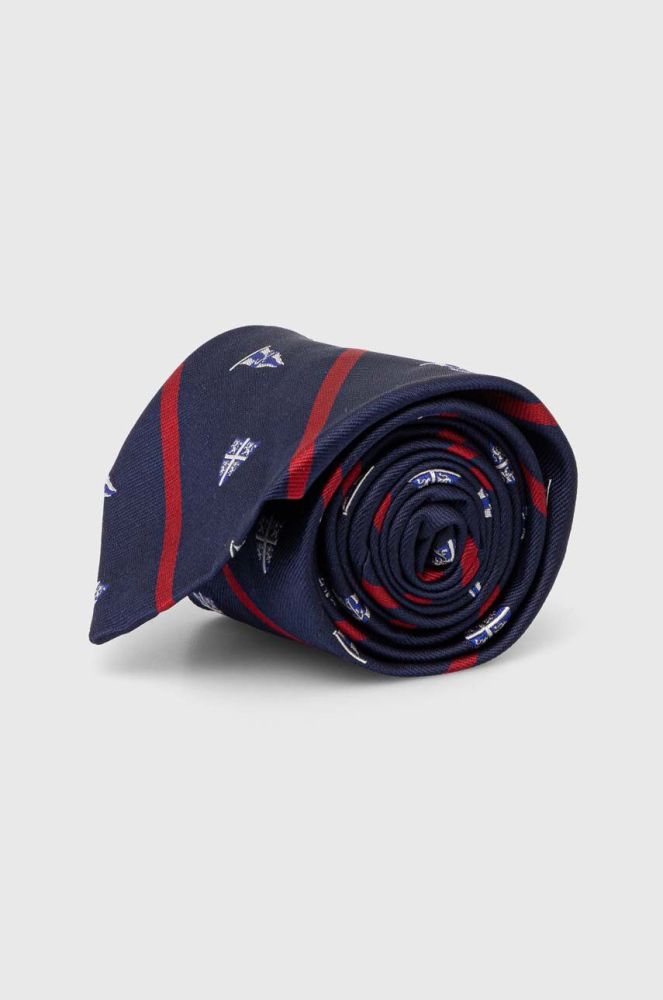 Шовковий галстук Polo Ralph Lauren колір синій (3319452)