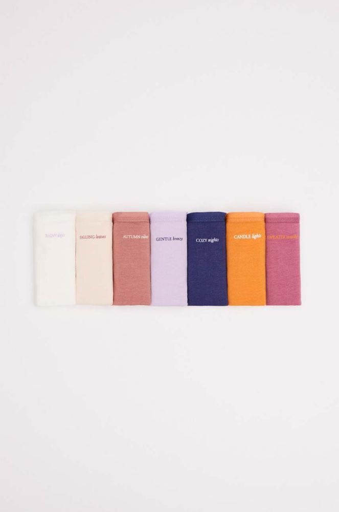 Труси women'secret 7-pack 4936138 колір барвистий