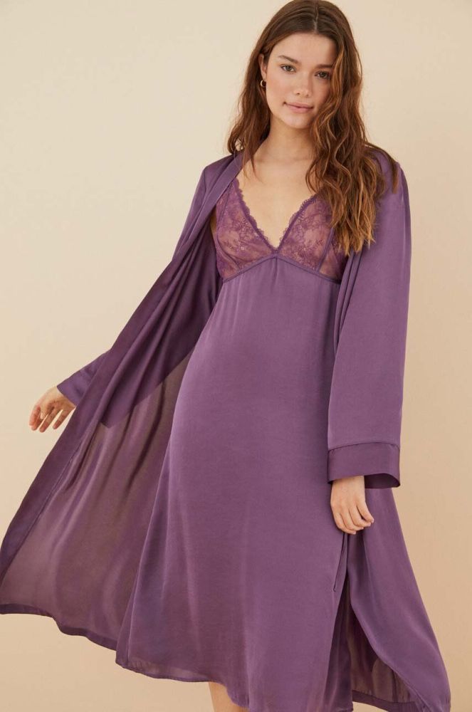 Халат women'secret SENSE 2 колір фіолетовий 2536722