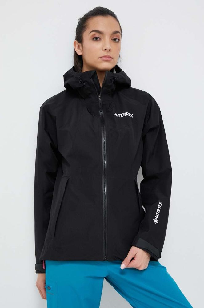 Дощовик adidas TERREX Xperior GTX Paclite жіноча колір чорний gore-tex
