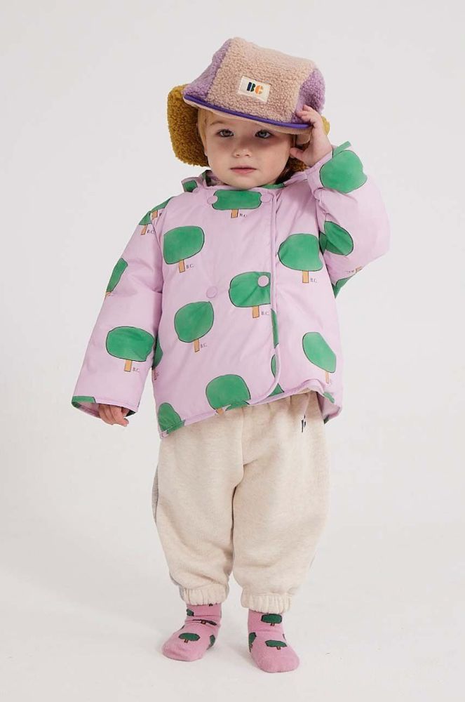 Куртка для немовлят Bobo Choses колір рожевий