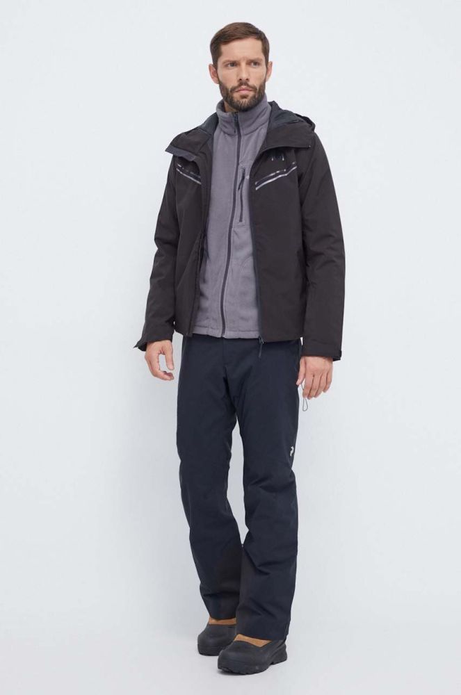Гірськолижна куртка Helly Hansen колір чорний