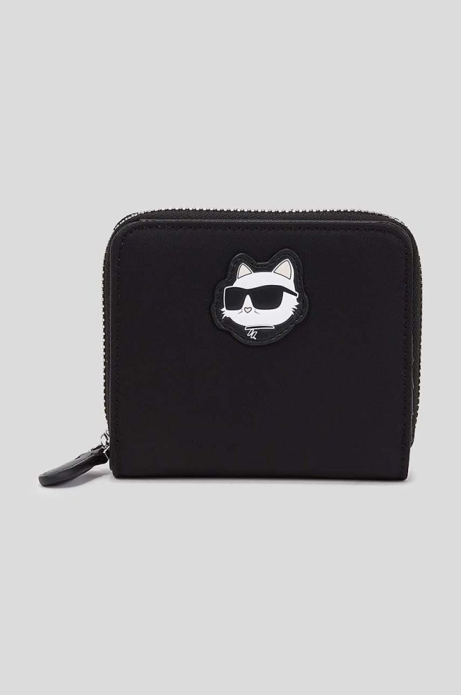 Гаманець Karl Lagerfeld жіночий колір чорний (3351642)