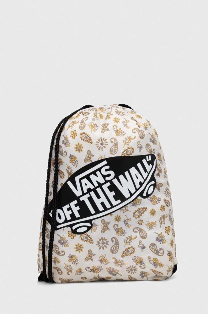 Рюкзак Vans колір бежевий візерунок