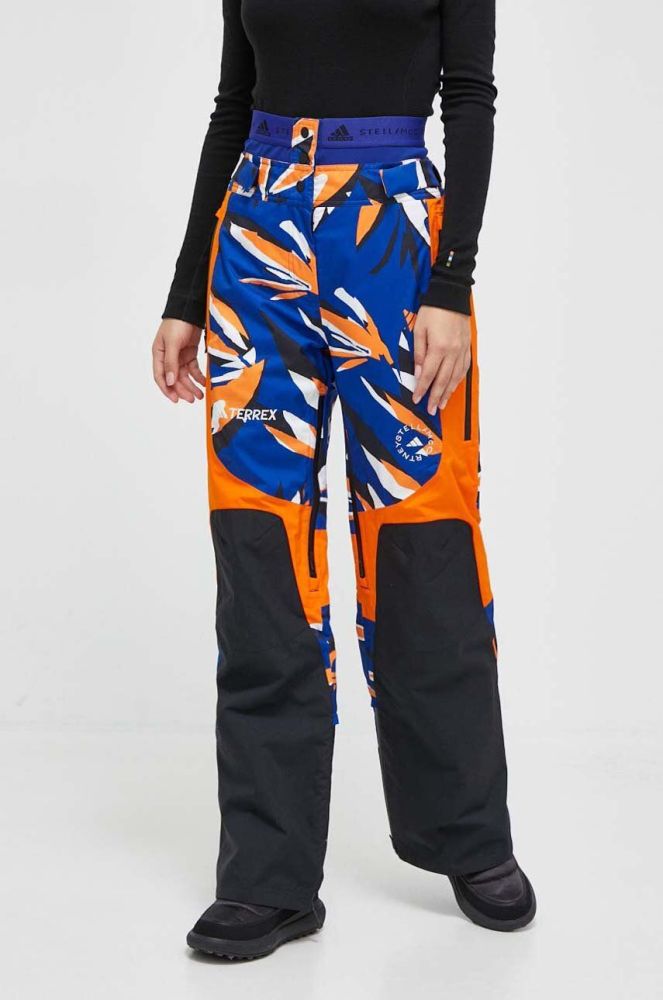 Штани outdoor adidas by Stella McCartney x TERREX True Nature колір синій