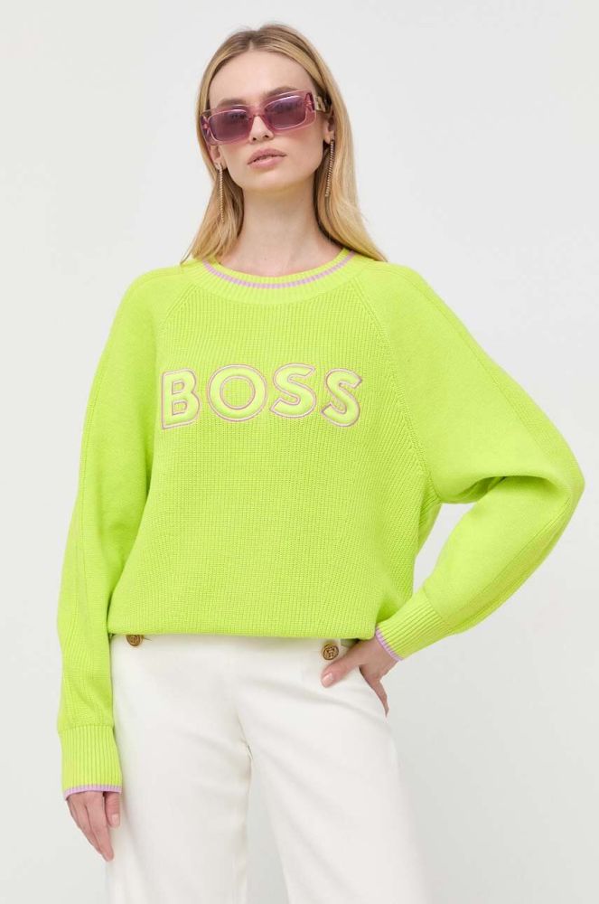 Светр Boss Orange BOSS ORANGE жіночий колір жовтий
