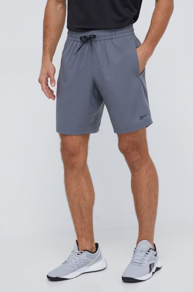 Шорти для тренувань Reebok Workout Ready колір сірий (3682497)