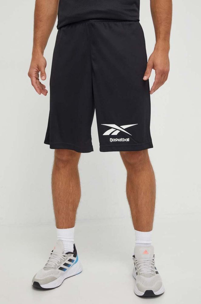 Шорти Reebok Classic Basketball чоловічі колір чорний