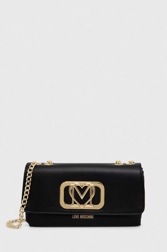 Сумочка Love Moschino колір чорний (3342909)