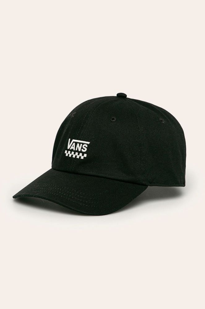 Vans - Кепка VN0A31T6J0Z1-BLACK колір чорний