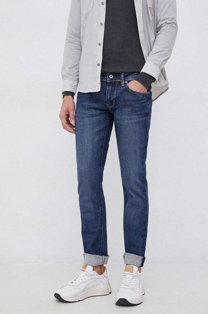 Джинси Pepe Jeans Hatch чоловічі колір темно-синій (1928329)