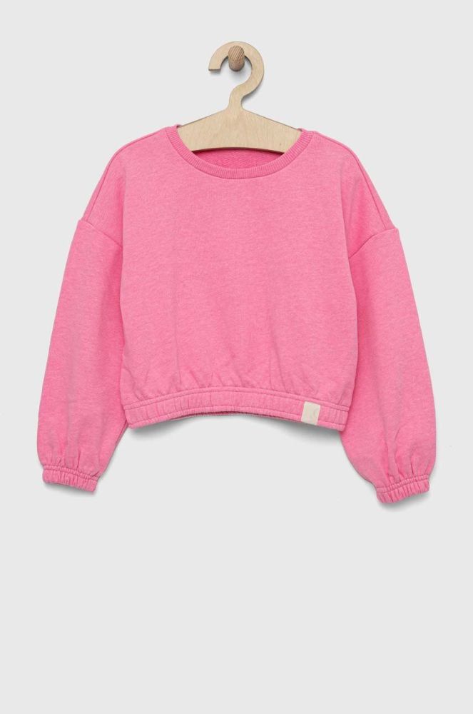 Дитяча кофта United Colors of Benetton колір фіолетовий однотонна (3144151)