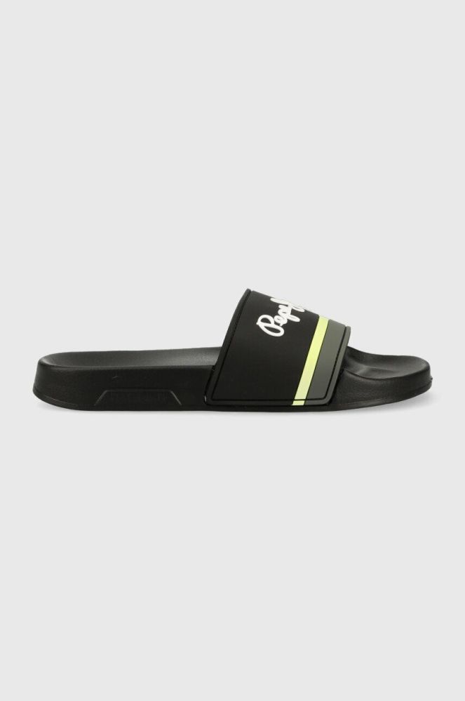 Шльопанці Pepe Jeans SLIDER чоловічі колір чорний PMS70123