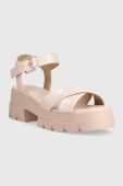 Сандалі Guess WALEE жіночі колір рожевий на платформі FL6WLE PEL03