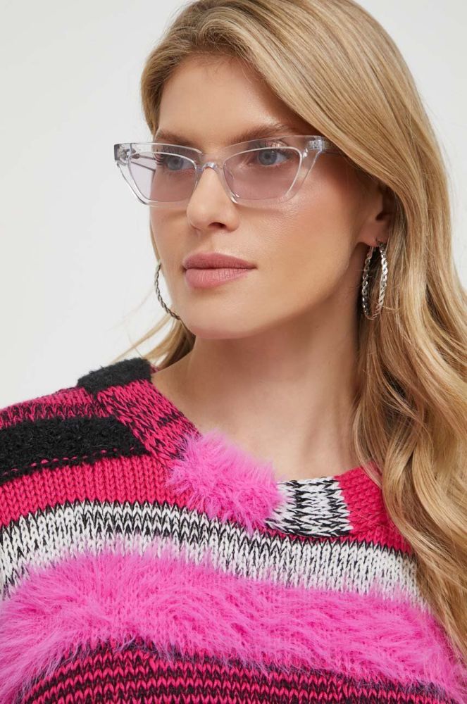 Окуляри Guess жіночі колір прозорий