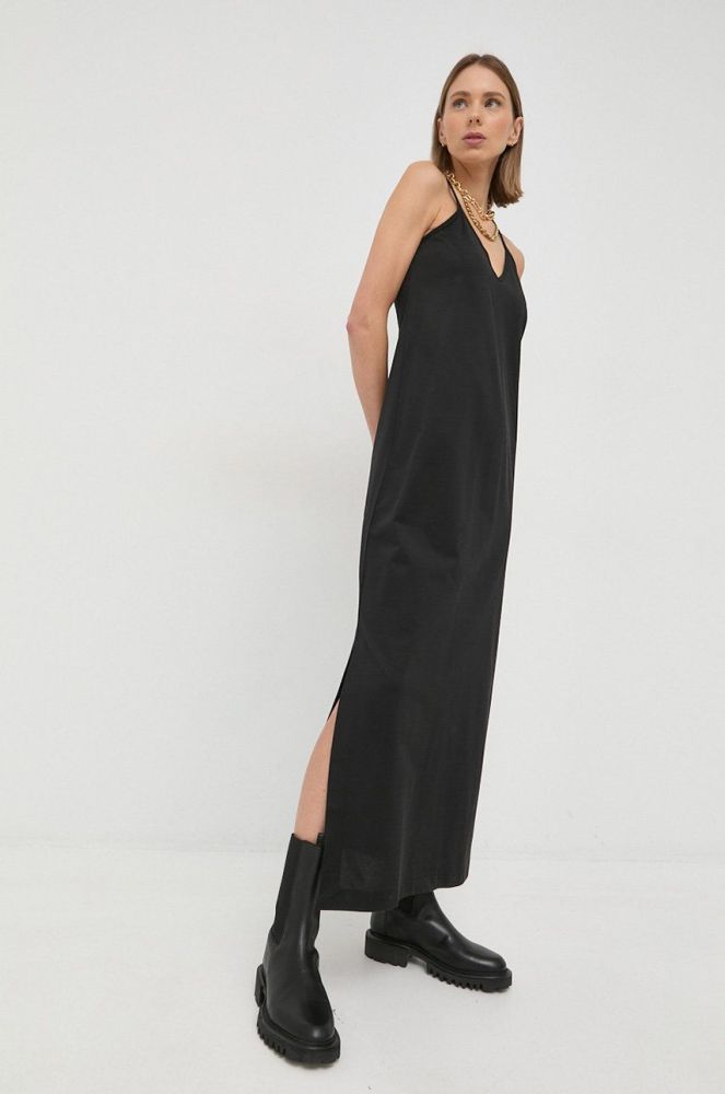 Сукня G-Star Raw колір чорний maxi пряма