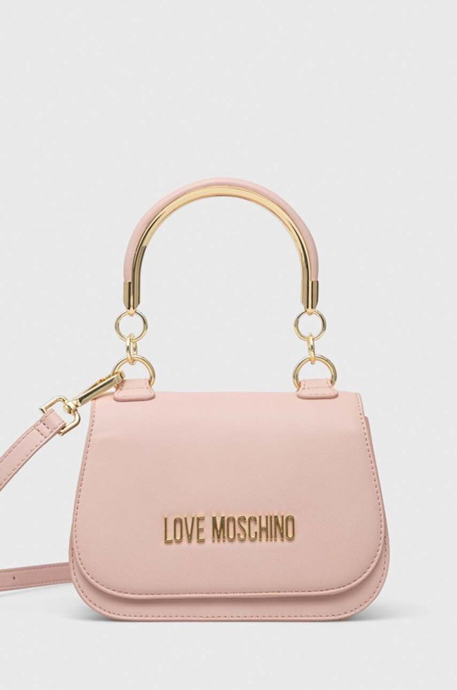 Сумочка Love Moschino колір бежевий (3118096)