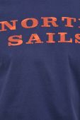 Бавовняна футболка North Sails колір синій з принтом (3076317)