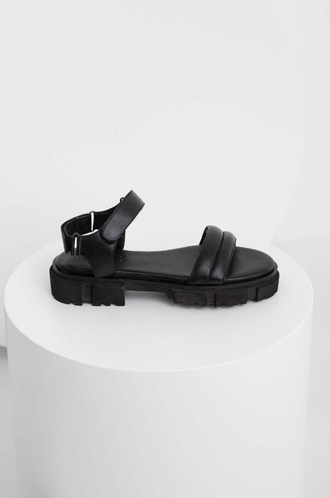 Шкіряні сандалі Answear Lab жіночі колір чорний (3065912)
