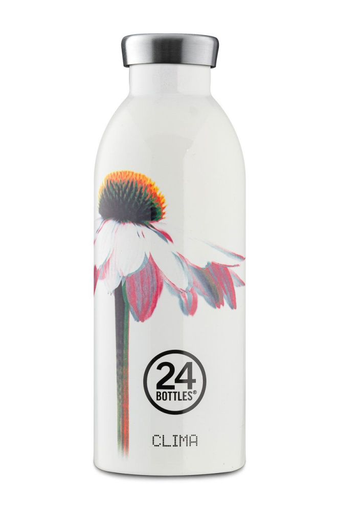 24bottles - Термопляшка Clima Lovesong 500ml колір білий
