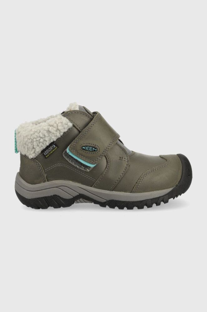 Дитячі зимові черевики Keen колір сірий (2910127)